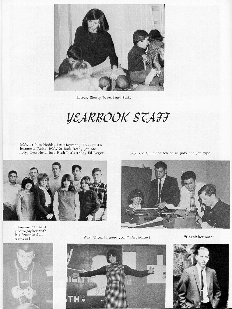 078 yearbook staff - page 74